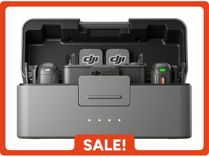 DJI Mic 3 Dual Microphone Combo
